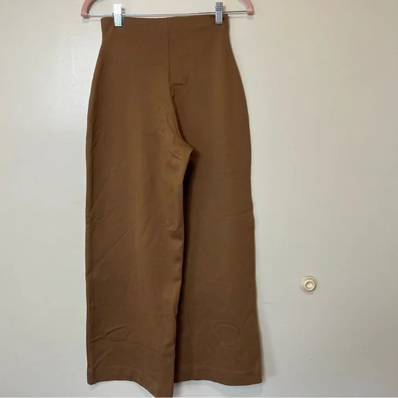 Ripley Radar Women’s Brown Knit Wide Leg Pants. Size Medium. NWOT. - Picture 4 of 6